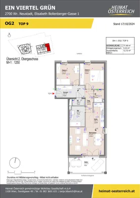 3-Zimmer-Wohnung kaufen in Wiener Neustadt – 77,48 m², € 244.059 – Bild 41 von 50