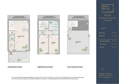 3-Zimmer-Haus kaufen in Wien – 76,2 m², € 541.000 – Bild 13 von 13