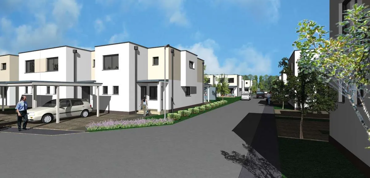 Reihenhäuser in Podersdorf, Grabenviertel - RH 05 - Ansicht 2