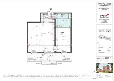 2-Zimmer-Wohnung kaufen in Wien – 49,63 m², € 269.000 – Bild 19 von 20
