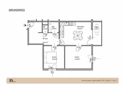 3-Zimmer-Wohnung mieten in Wien – 70,61 m², € 1.347 – Bild 18 von 18