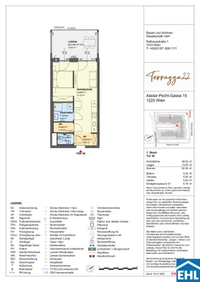 1-Zimmer-Wohnung kaufen in Wien – 38,52 m², € 313.000 – Bild 8 von 8