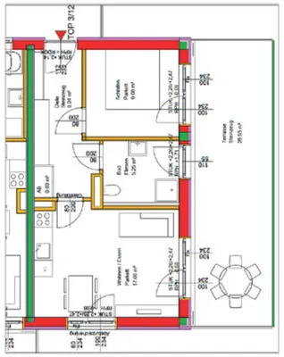2-Zimmer-Wohnung mieten in Graz – 41 m², € 828 – Bild 9 von 9