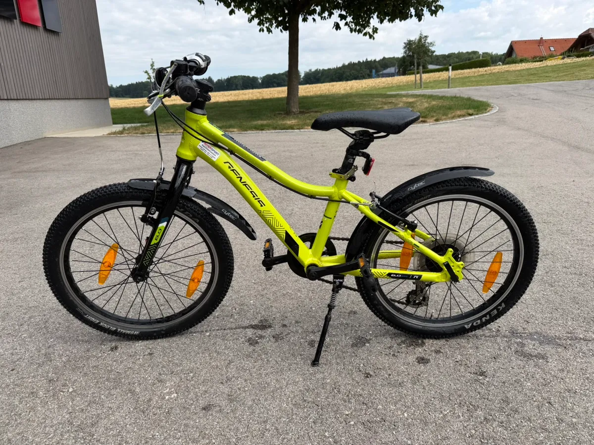 fahrradladen kinderfahrräder Luxus Kinderfahrrad 14 Zoll - 3 in 1 Bez:Vitality Eco 10 Sport - Shimano Deore 10-Gang Link Color:Orange/Grey MUD, SWEAT & GEARS