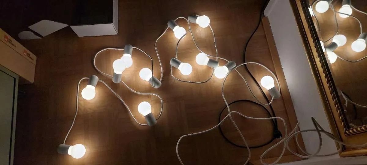 Ikea Strala Sträla Lichterkette, € 20,- (4616 Weißkirchen)