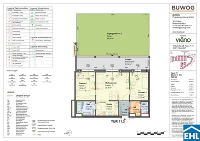 3-Zimmer-Wohnung mieten in Mödling – 64,83 m², € 1.748 – Bild 12 von 12