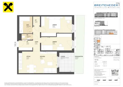 3-Zimmer-Wohnung kaufen in Korneuburg – 73,5 m², € 449.900 – Bild 8 von 8