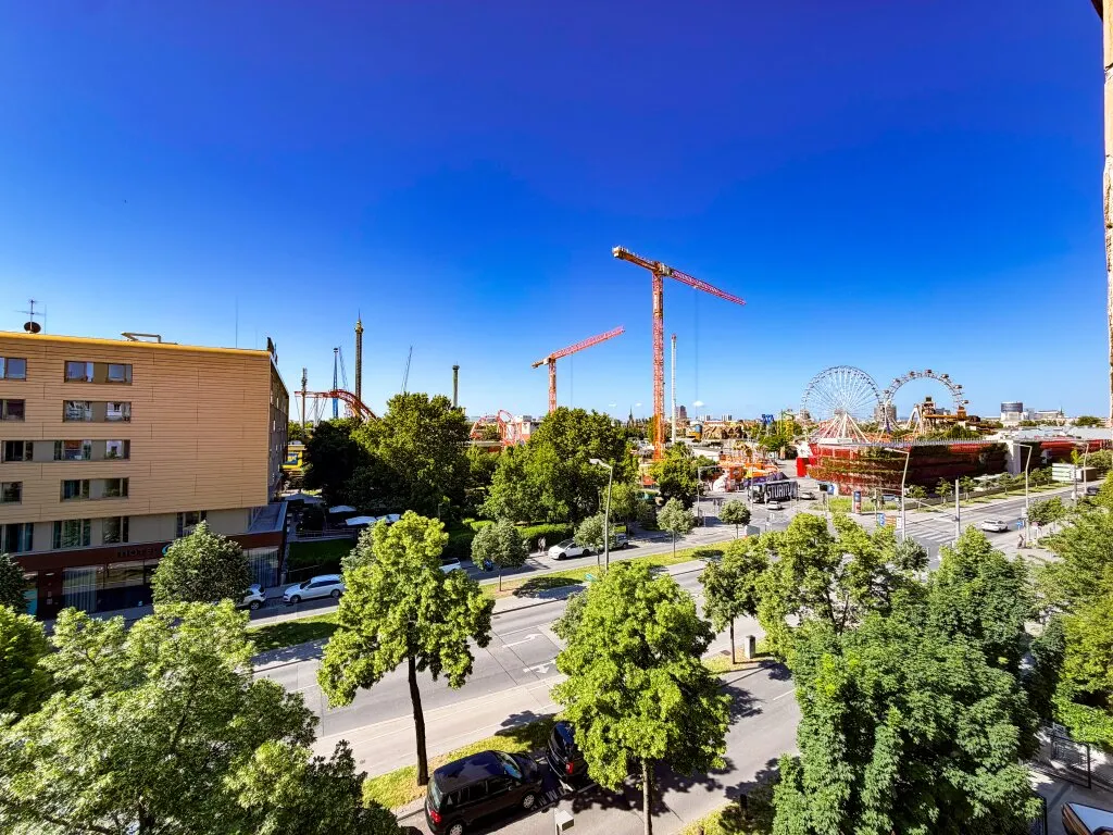 MAISON 29 - Die Kunst zu leben! Traumblick auf den Prater vom Süd-Balkon im 3. Liftstock!, Wien