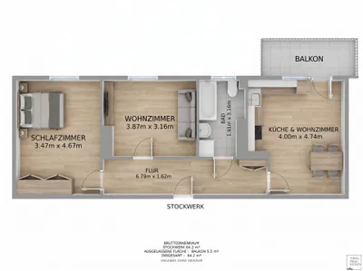 2-Zimmer-Wohnung kaufen in Kitzbühel – 63,94 m², € 329.500 – Bild 19 von 19