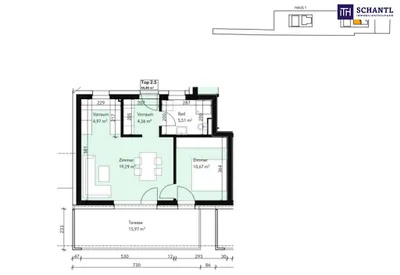 2-Zimmer-Wohnung kaufen in Graz – 44,8 m², € 271.900 – Bild 8 von 19