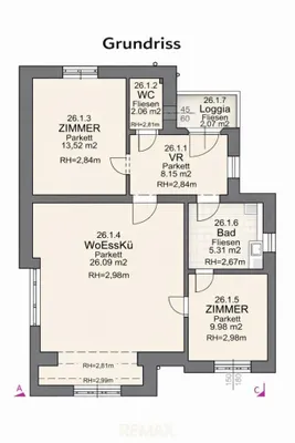 3-Zimmer-Wohnung kaufen in Krems an der Donau – 64 m², € 289.000 – Bild 10 von 12