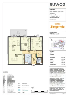 3-Zimmer-Wohnung kaufen in Eisenstadt – 79,95 m², € 392.000 – Bild 2 von 14