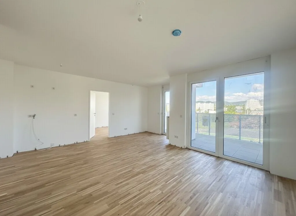 Helle 2-Zimmer-Wohnung mit zwei Balkonen im Erstbezug ab Juli 2026 – pohled 2