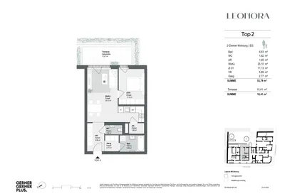 2-Zimmer-Wohnung kaufen in Wien – 53,79 m², € 321.000 – Bild 11 von 12
