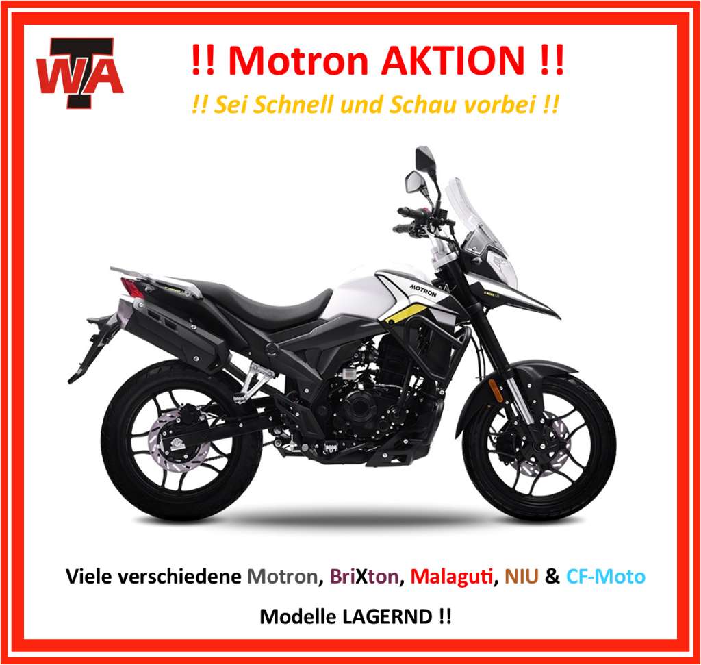 Motron X-Nord 125 ** Das Motorrad --- Für besondere Ansprüche !! Ob ON THE ROAD oder OFFROAD ...