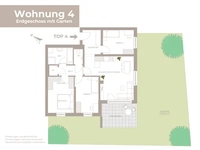 4-Zimmer-Wohnung kaufen in Grieskirchen – 83,19 m² – Bild 2 von 9