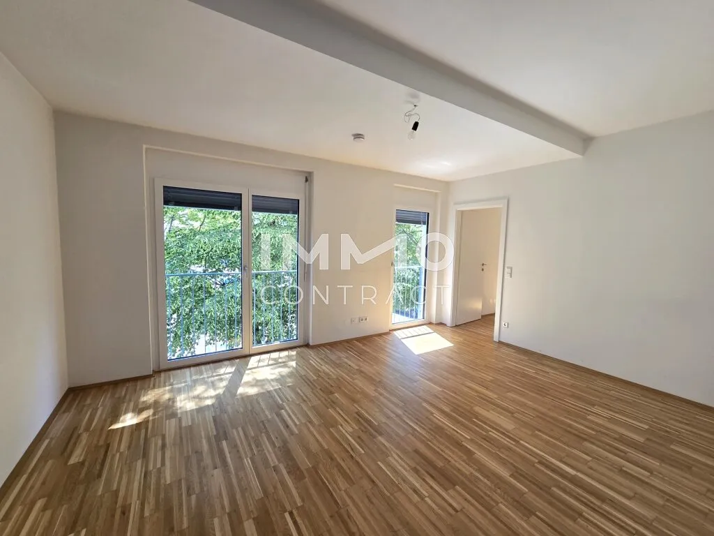 Geförderte, neuwertige 2 Zimmer-Wohnung mit Balkon - Eckertstraße 56 Top 5 - nahe FH-Joanneum - Ansicht 2