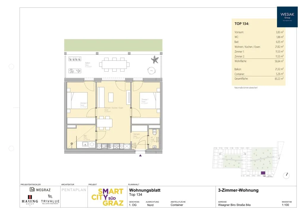 Wohnung – Graz - Ansicht 3