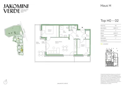 3-Zimmer-Wohnung kaufen in Graz – 68,97 m², € 349.000 – Bild 20 von 20