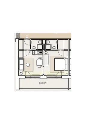 1-Zimmer-Wohnung mieten in Wiener Neustadt Land – 35 m², € 893 – Bild 17 von 20