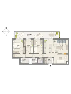 4-Zimmer-Wohnung kaufen in Wien – 108,06 m², € 995.600 – Bild 9 von 9