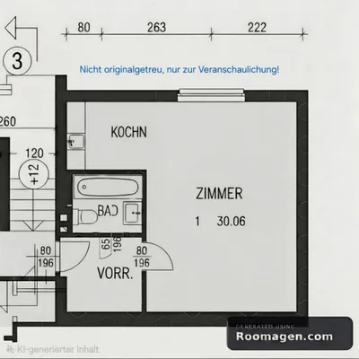 1-Zimmer-Wohnung mieten in Bruck an der Leitha – 30 m², € 572 – Bild 3 von 7