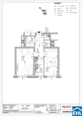 2-Zimmer-Wohnung mieten in Wien – 50,34 m², € 930 – Bild 9 von 9