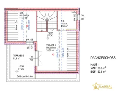 5-Zimmer-Haus kaufen in Wien – 135 m², € 719.000 – Bild 14 von 17