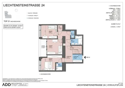 4-Zimmer-Wohnung kaufen in Wien – 136,65 m², € 2.183.040 – Bild 6 von 7
