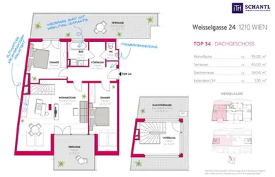 3-Zimmer-Wohnung mieten in Wien – 95 m², € 1.891 – Bild 12 von 12