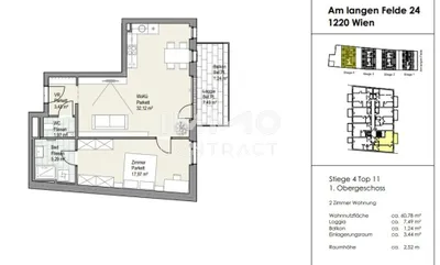 2-Zimmer-Wohnung kaufen in Wien – 60,78 m², € 480.790 – Bild 6 von 7