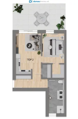 2-Zimmer-Wohnung kaufen in Graz-Umgebung – 51,9 m², € 249.900 – Bild 5 von 18