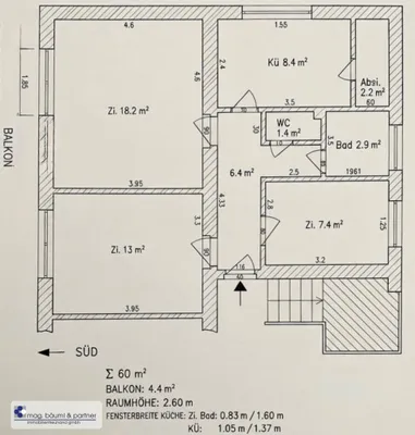 Wohnung mieten in Korneuburg – 60 m², € 920 – Bild 16 von 19