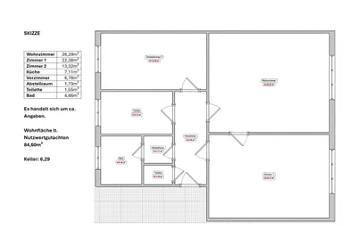 3-Zimmer-Wohnung kaufen in Wien – 84,6 m², € 297.000 – Bild 19 von 19