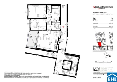 3-Zimmer-Wohnung mieten in Wien – 70,3 m², € 1.398 – Bild 17 von 17