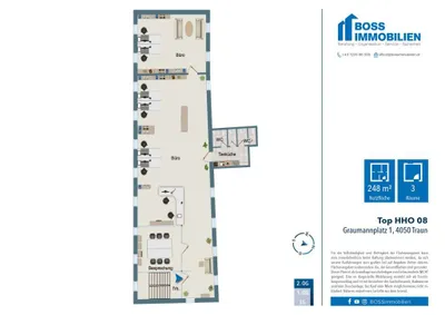 3-Zimmer-Gewerbeimmobilie mieten in Linz Land – 248 m², € 1.830 – Bild 20 von 20