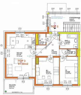 3-Zimmer-Wohnung mieten in Melk – 81,16 m², € 715 – Bild 11 von 11