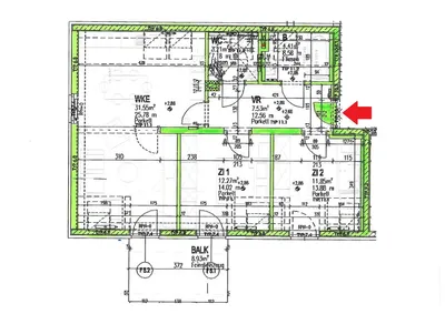 3-Zimmer-Wohnung mieten in Graz-Umgebung – 70,8 m², € 1.015 – Bild 13 von 13