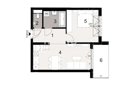 2-Zimmer-Wohnung kaufen in Wien – 44,47 m², € 302.500 – Bild 7 von 7