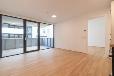 Stilvolle 2-Zimmer Singlewohnung mit Balkon | U3-Nähe! – Bild 2