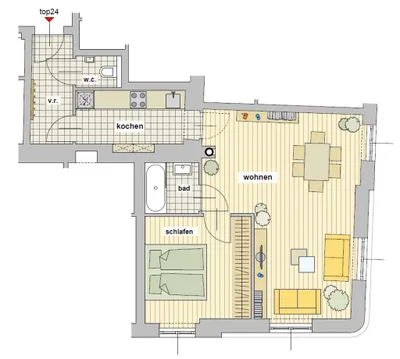2-Zimmer-Wohnung kaufen in Wien – 54,75 m², € 319.000 – Bild 13 von 13