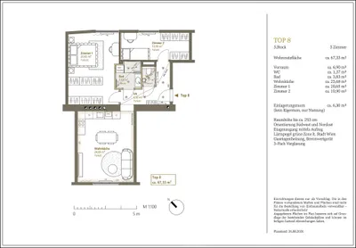 3-Zimmer-Wohnung kaufen in Wien – 67,33 m², € 499.000 – Bild 9 von 9