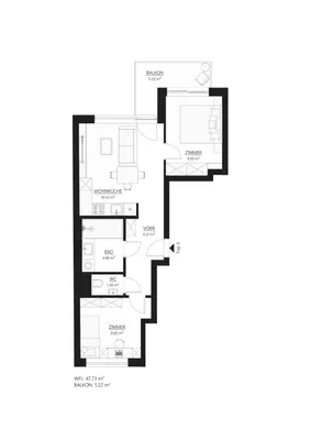 3-Zimmer-Wohnung kaufen in Wien – 47,88 m², € 283.000 – Bild 14 von 14
