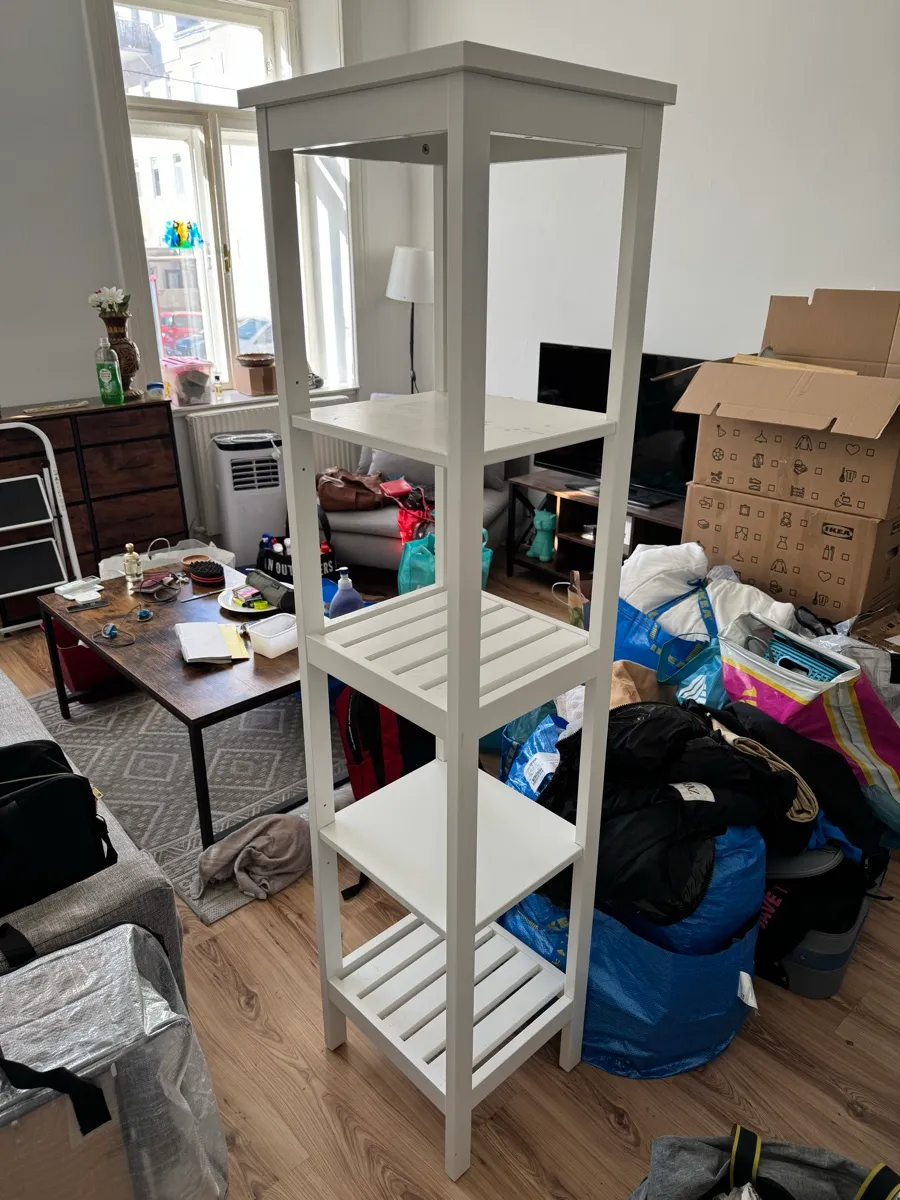 IKEA HEMNES Badezimmerregal - Weiß - Neuwertig - 40 €, € 40,- (1120 Wien)
