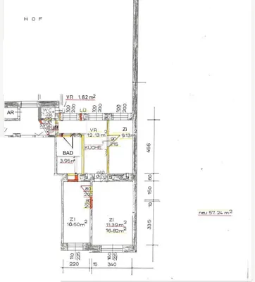 3-Zimmer-Wohnung mieten in Wien – 57,24 m², € 825 – Bild 14 von 14
