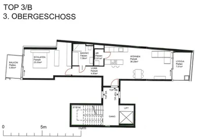 2-Zimmer-Wohnung mieten in Wels – 74 m², € 1.250 – Bild 11 von 16