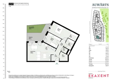 3-Zimmer-Wohnung mieten in Wien – 76,5 m², € 1.880 – Bild 8 von 8