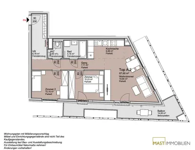 3-Zimmer-Wohnung kaufen in Wien – 67,6 m², € 399.000 – Bild 15 von 15