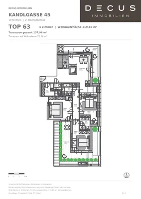 4-Zimmer-Wohnung mieten in Wien – 120 m², € 3.385 – Bild 8 von 9