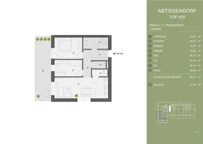 4-Zimmer-Wohnung kaufen in Graz-Umgebung – 115,26 m² – Bild 3 von 3